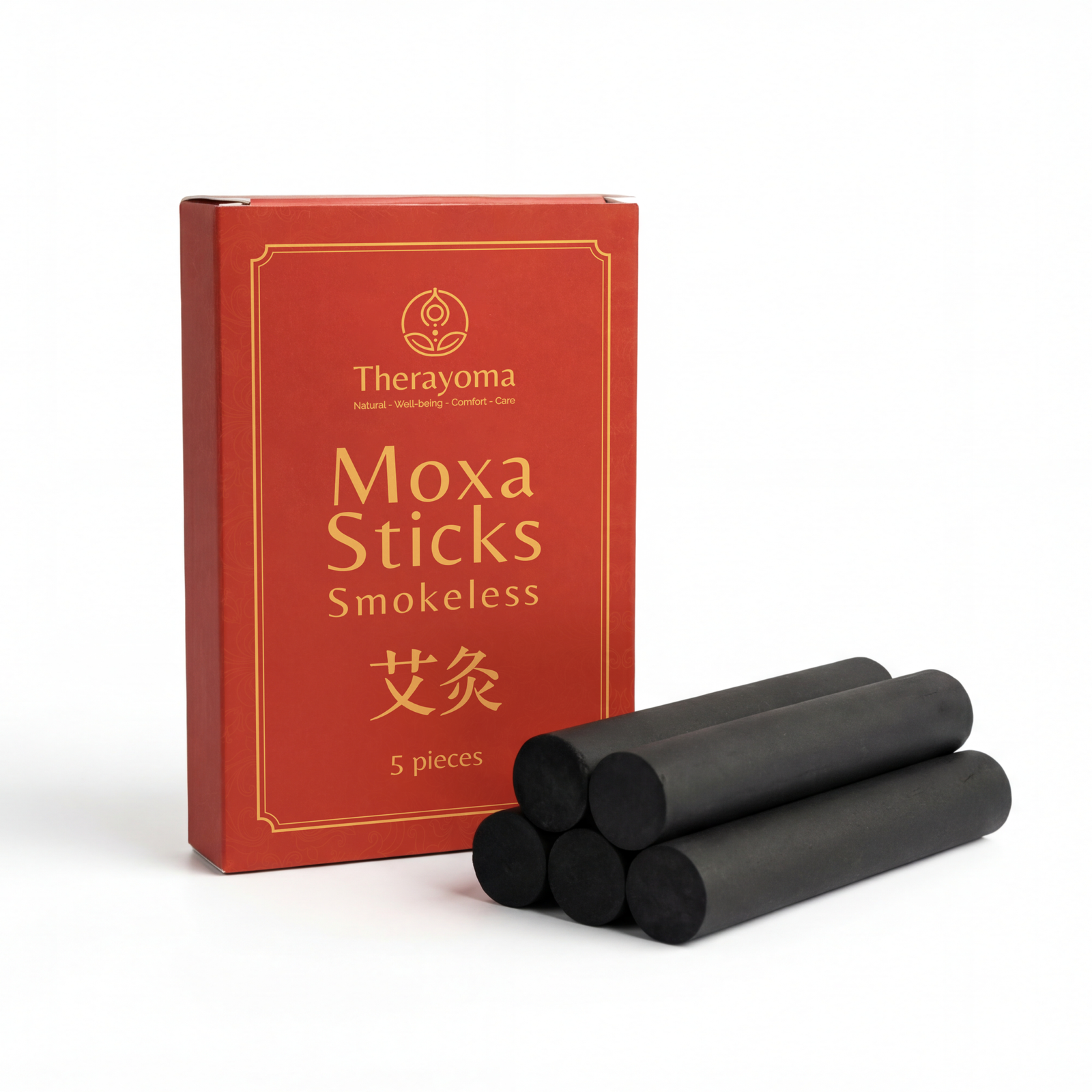 Therayoma Smokeless Moxa Sticks 5 Pack